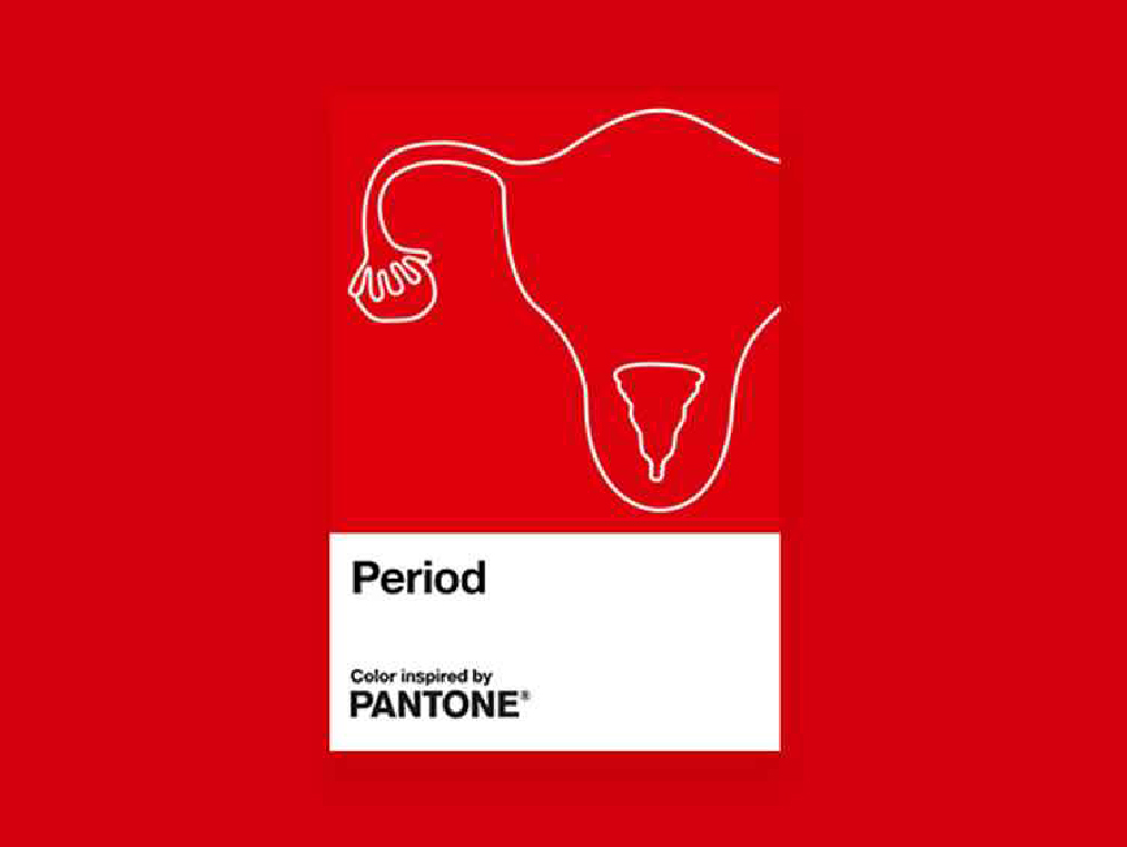 Pantone 發布「經期紅」主題色彩，號召結束女性恥辱感！